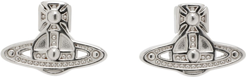 Обеци Vivienne Westwood Earrings Silver Oslo Металик | 62010159-01P019-SM