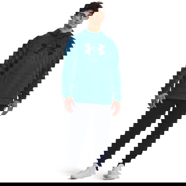 Суитчър Under Armour Armour Fleece Big Logo Hoodie Тъмно синьо | 1379743-426, 3