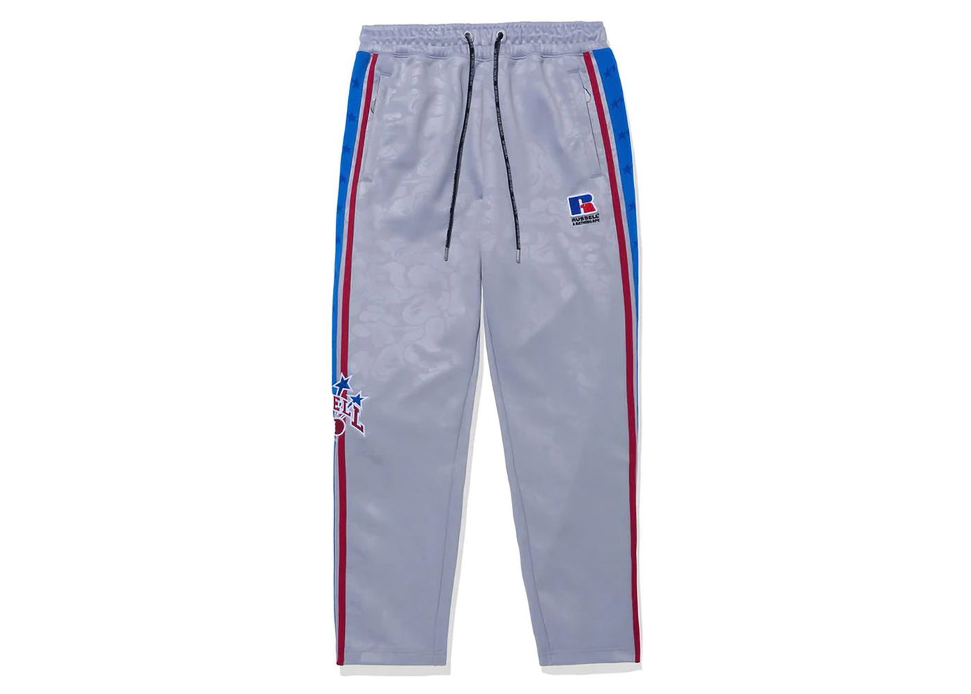 Спортни панталони BAPE BAPE x Russell Track Pants Gray Сиво | 1J73-152-911, 0
