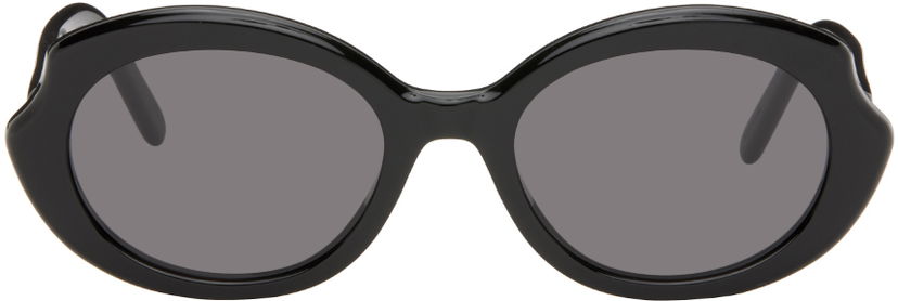 Слънчеви очила Loewe Mini Oval Slim Sunglasses Черно | LW40147IM5401A 840126839470