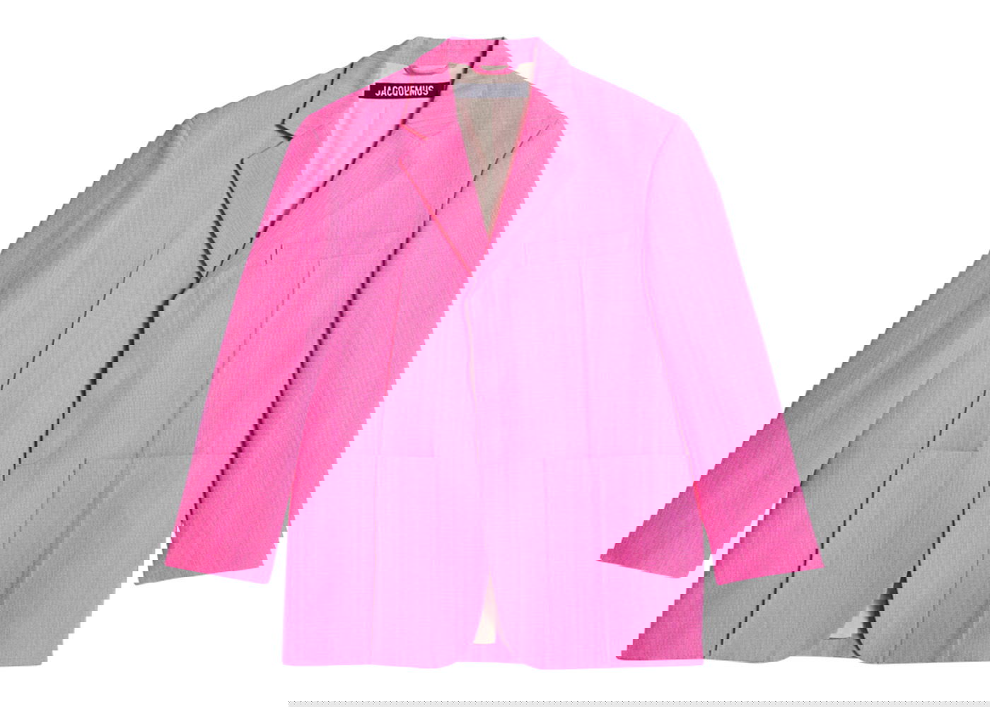 Яке Jacquemus La Veste D'Homme Square Розово | 213JA101-1031-430, 0