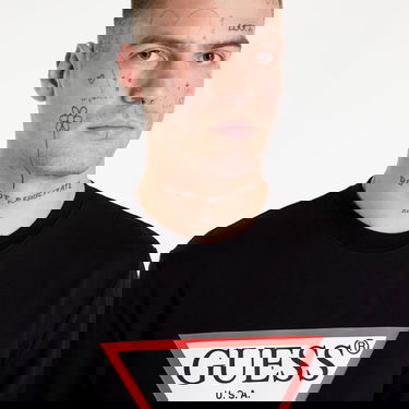 Суитчър GUESS Triangle Logo Sweatshirt Черно | M2YQ37K6ZS1-JBLK, 2