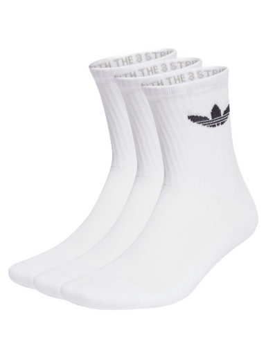 Trefoil Cushion Crew Socks - 3 pack