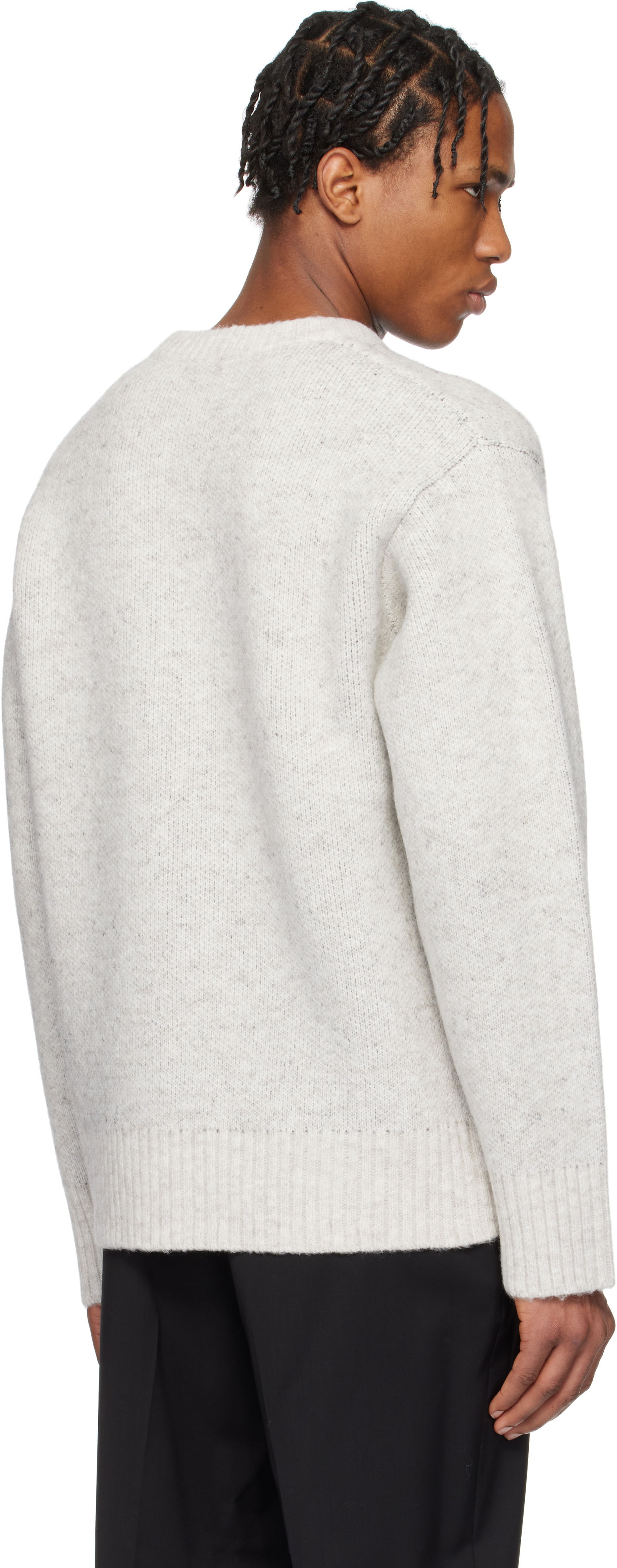 Helmut Lang Brushed Logo Sweater, 2
