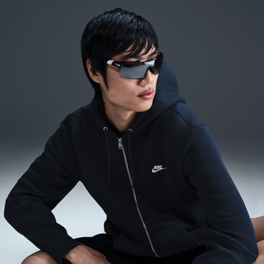 Суитчър Nike Nike Club Fleece Full-Zip Hoodie Тъмно синьо | FN3861-451, 4