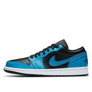 Кецове и обувки Jordan Air Jordan 1 Low "Laser Blue Black" Синьо | 553558-410, 4