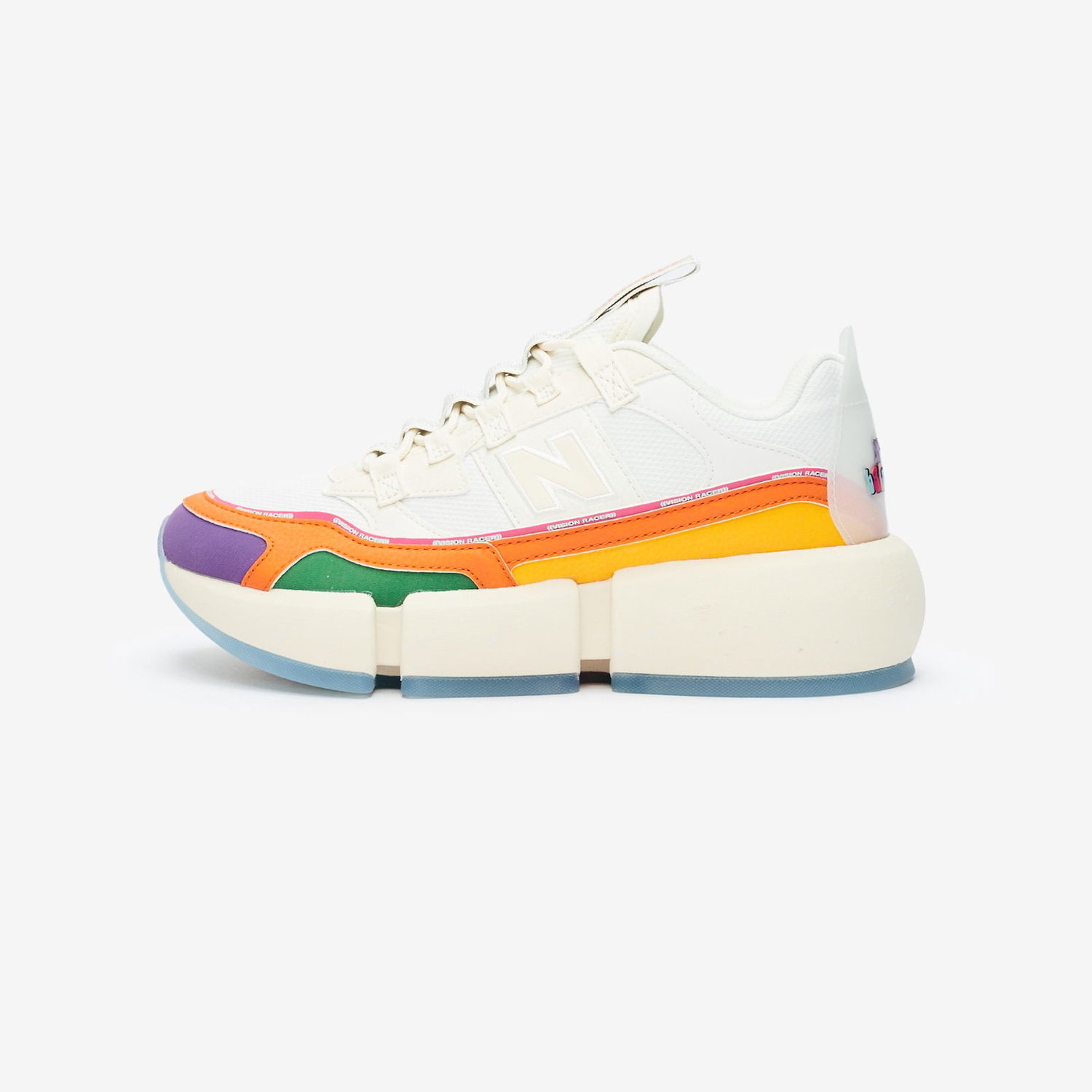 Кецове и обувки New Balance Jaden Smith x Vision Racer Бяло | MSVRCJWA, 0