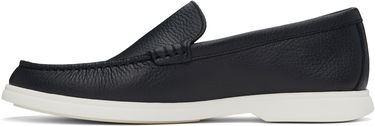 Кецове и обувки BOSS BOSS Tumbled Leather Loafers Черно | 50536173, 2