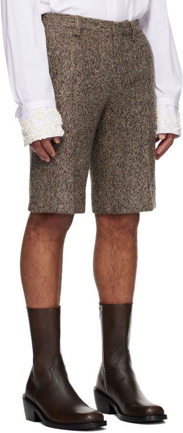 Къси панталони Dries Van Noten Dries Van Noten Tailored Wool Shorts Многоцветен | 252-020994-2261, 4
