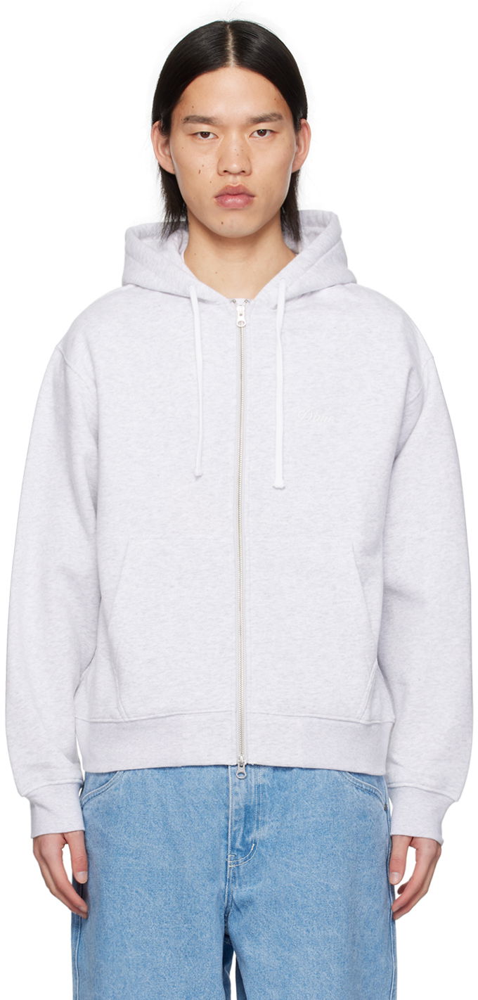 Суитчър Dime Gray Cursive Hoodie Сиво | DIMESP2417ASH, 0