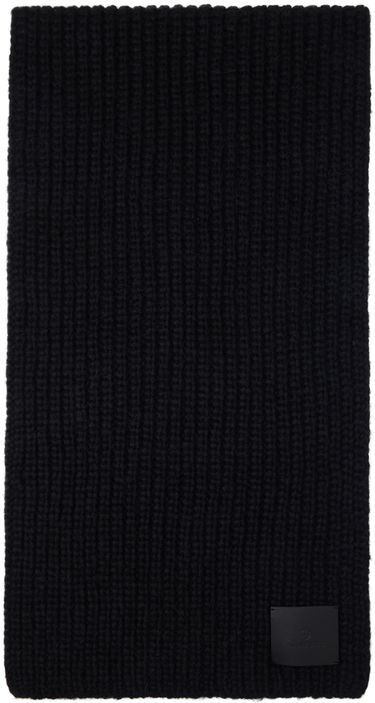 Шал Anine Bing Hannah Knitted Scarf Черно | A-12-3182-000, 0
