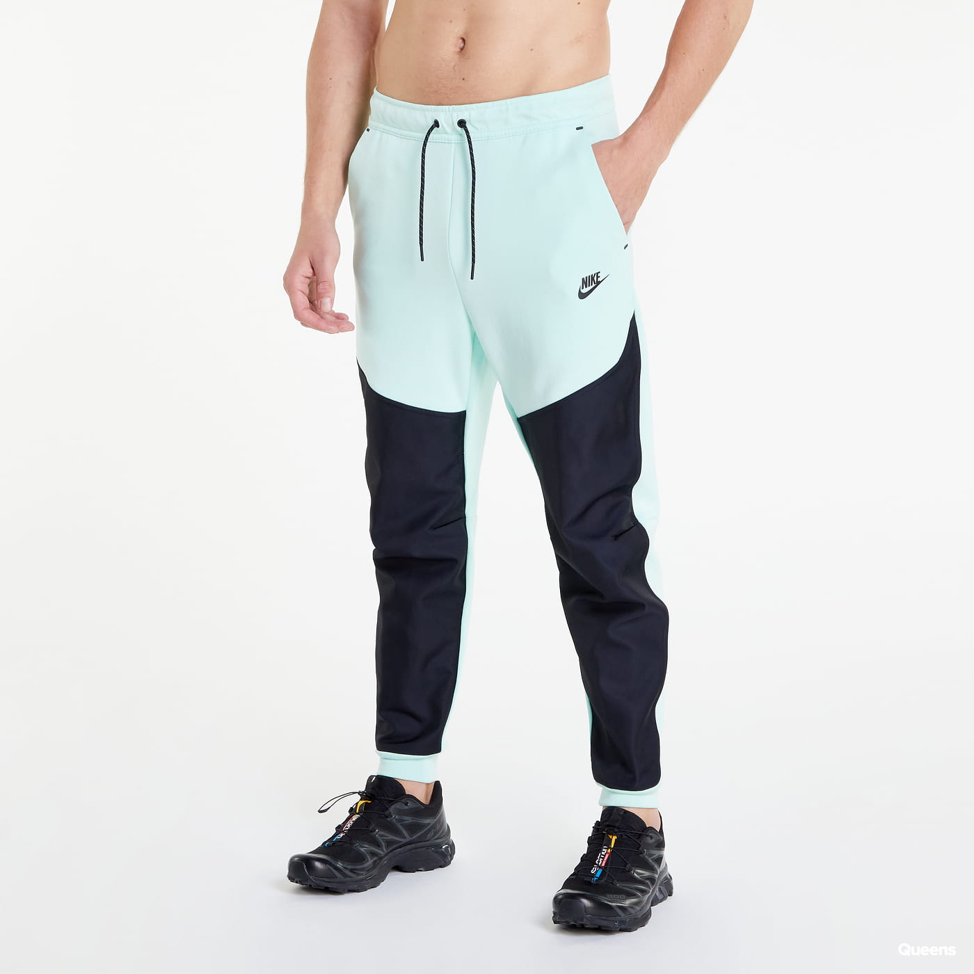 Спортни панталони Nike Sportswear Tech Fleece Joggers Тюркоазено | DR6171-379, 0