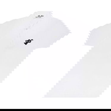 Поло тениска Comme des Garçons PLAY Polo T-Shirt Бяло | AZ T066 051 2, 1