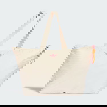 Голяма пазарска чанта adidas Originals Quilted Trefoil Shopper Tote Bag Розово | II3378, 3