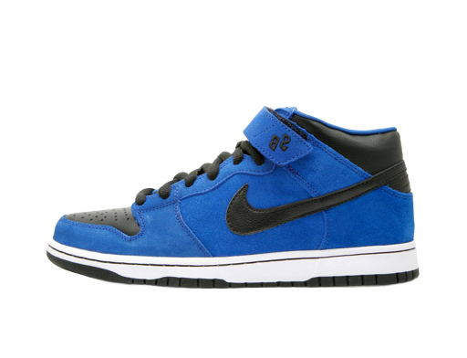 Кецове и обувки Nike SB SB Dunk Mid Royal Blue Black Синьо | 314383-402