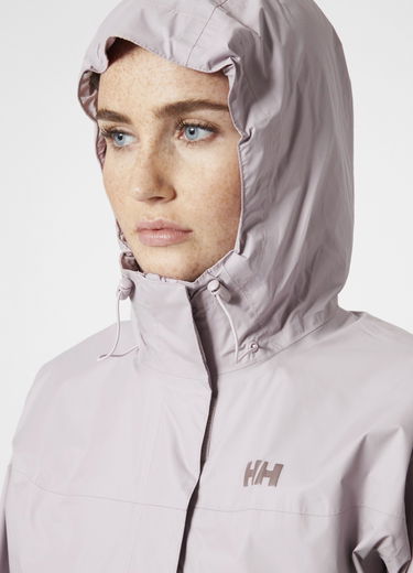 Дъждобран Helly Hansen Lightweight Packable Hooded Rain Jacket Лилаво | 62282-692, 4