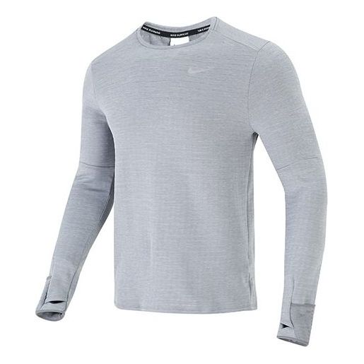 Тениска Nike Nike Element Training Long Sleeve T-Shirt Сиво | DD5650-084