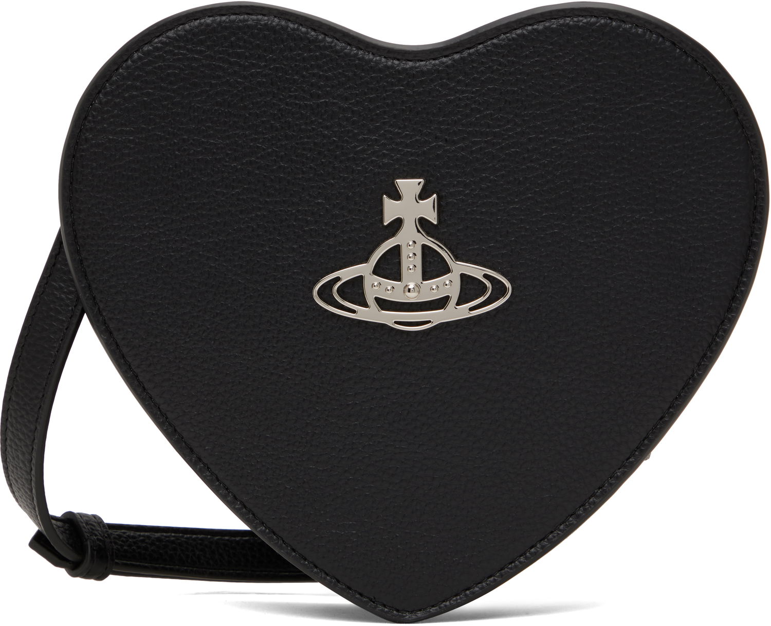 Дамска чанта Vivienne Westwood Vivienne Westwood Louise Heart Crossbody Bag Черно | 4803000TW-S000D-, 0