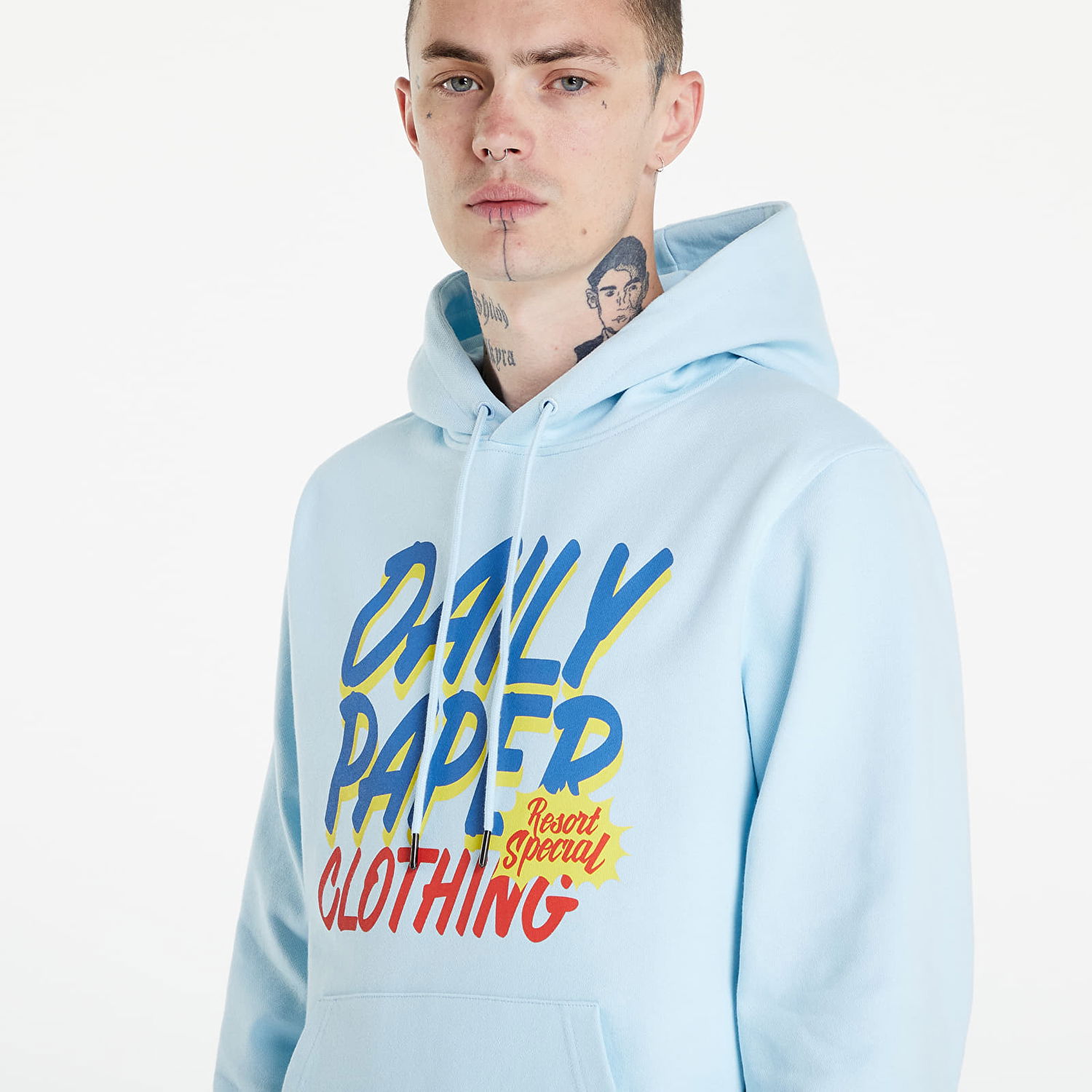 Суитчър DAILY PAPER Renary Hoodie Синьо | 2213029, 0