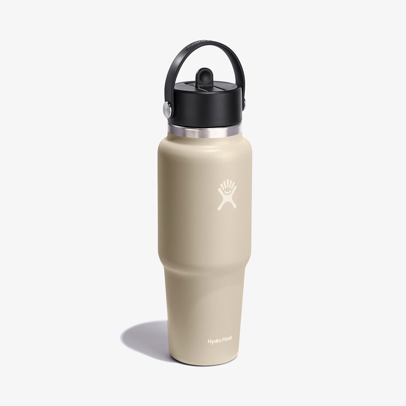 Джаджа Hydro Flask 1000 ml Wide Flex Straw Travel Bottle Oat Бежово | WT32BFS114