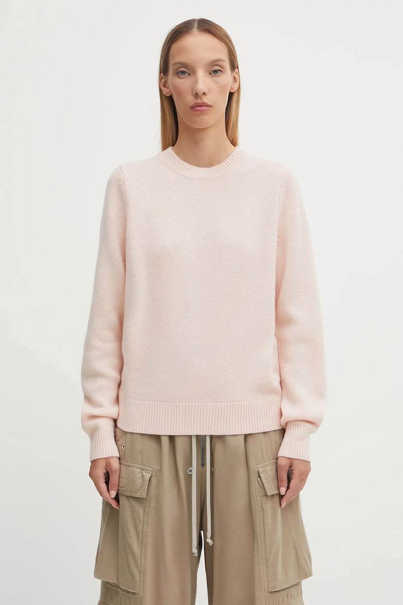 Пуловер Barbour Barbour Woodhouse Knitted Jumper Розово | LKN1666PI11