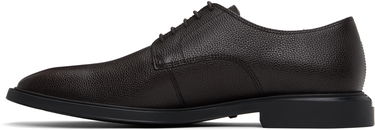 Кецове и обувки BOSS Hugo Grained Leather Derbys Кафяво | 50536212, 2