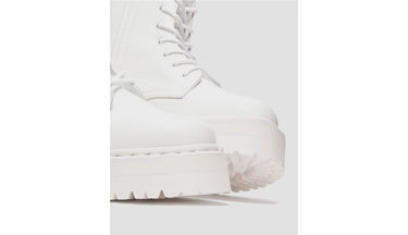 Кецове и обувки Dr. Martens Vegan Jadon II Mono Platform Бяло | DM27335113, 7