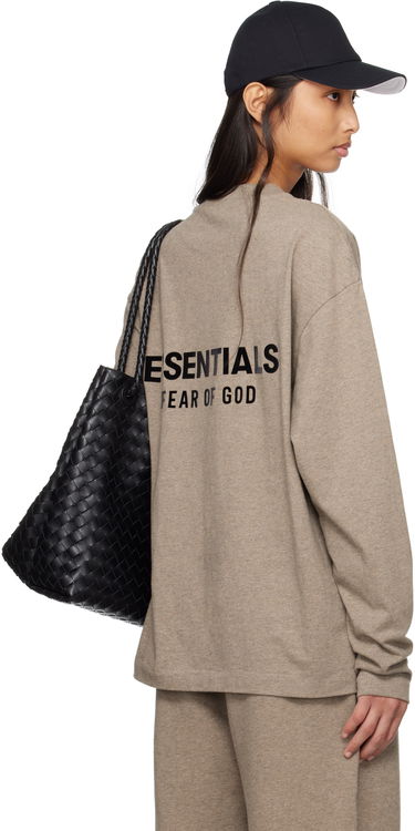 Суитчър Fear of God ESSENTIALS Classic Long Sleeve T-Shirt Сиво | 125AS254201F, 2