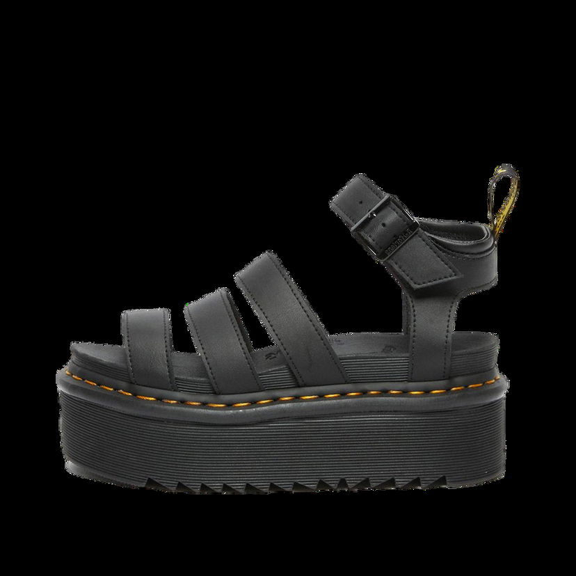 Кецове и обувки Dr. Martens Blaire Quad Hydro Leather Platform Sandals W Черно | DM27296001