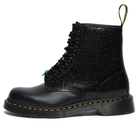 Кецове и обувки Dr. Martens Keith Haring x 1460 Boots Черно | 26832001
