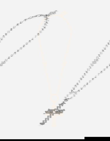 Колие Dolce & Gabbana Metal Necklace With Cross Металик | WNP3S5W111187655, 0