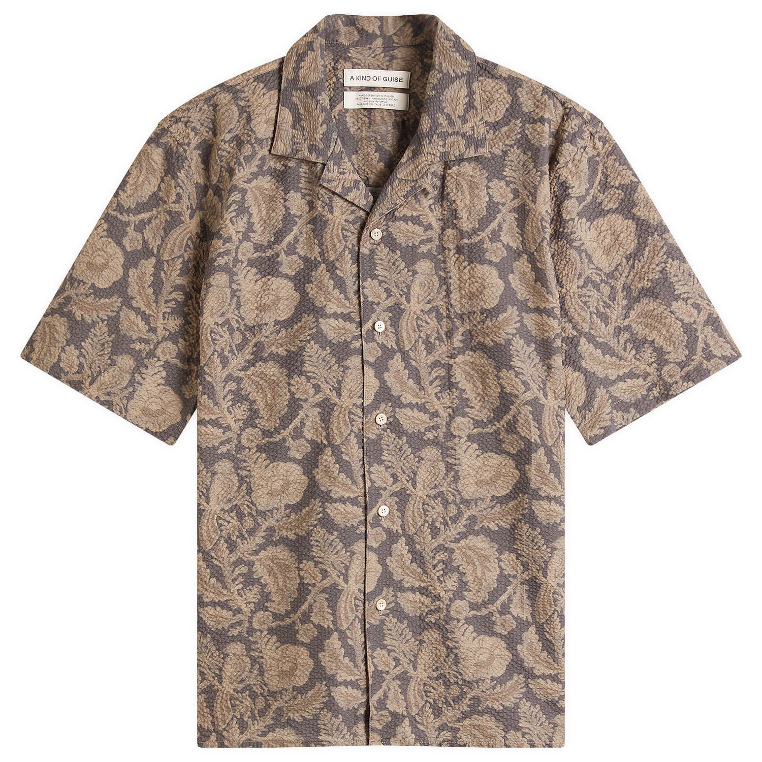 Риза A Kind of Guise A Kind of Guise Gioia Jungle Print Shirt Кафяво | 104-613-649, 1