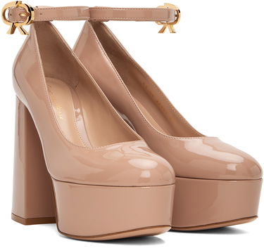 Кецове и обувки Gianvito Rossi Manila Platform Pumps Бежово | G22197.70RIC.VSF, 3