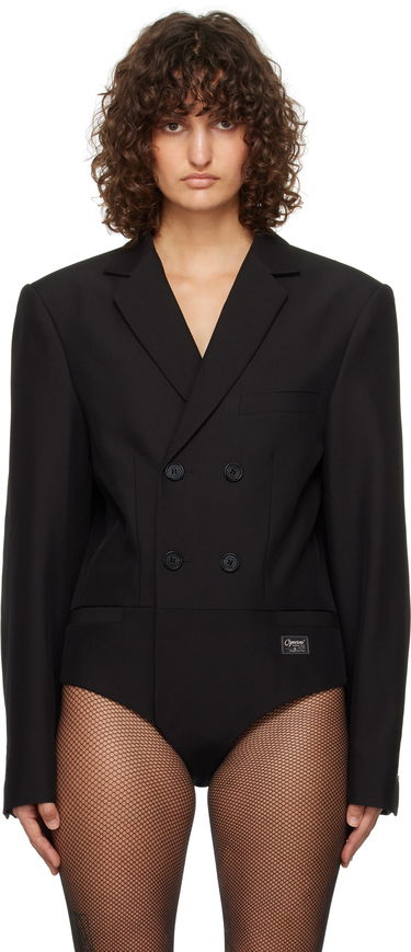 боди Coperni Coperni Tailored Bodysuit Черно | COPV63F3004, 0