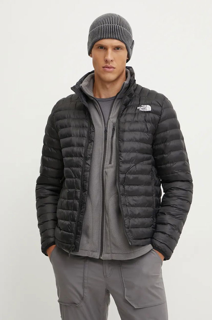 Пухо яке The North Face Black Puffer Jacket Huila Черно | NF0A85AE4GZ1