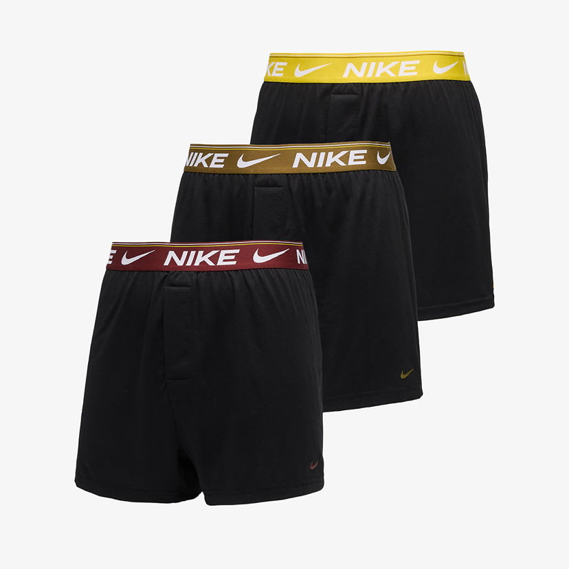 Боксерки Nike Dri-FIT Boxer 3-Pack Черно | 0000KE1262-ITE
