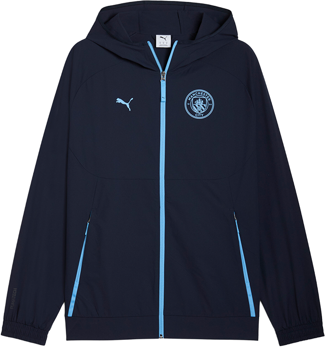 Яке Puma Manchester City FC TECH Woven Jacket Тъмно синьо | 782669-06, 0