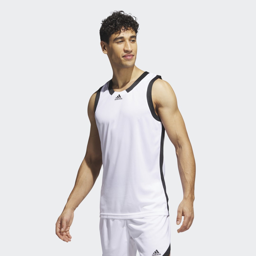 Фланелка adidas Originals Icon Squad Jersey Бяло | HF6714, 1
