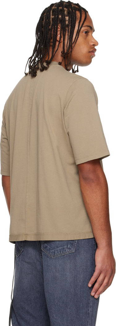 Тениска Rick Owens DRKSHDW Concordians Walrus T-shirt Бежово | DU02E7252 RNP, 2