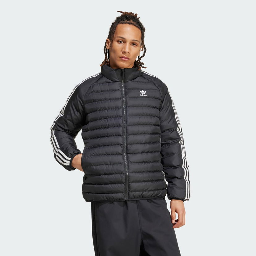 Пухо яке adidas Performance Collar Padded Jacket Черно | IZ1835