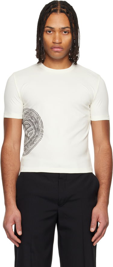 Тениска Jean Paul Gaultier 'The Laurel Stamped' Baby T-shirt Бяло | 25/04-W-TO376-J002-0500, 0