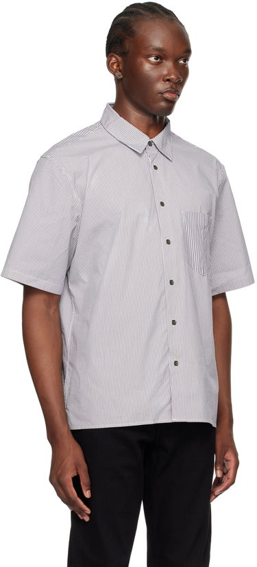 Риза rag & bone rag & bone Dalton Striped Shirt Бяло | MBW24PA018MSML, 1