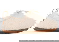 Plushy Slipper Natural Chestnut