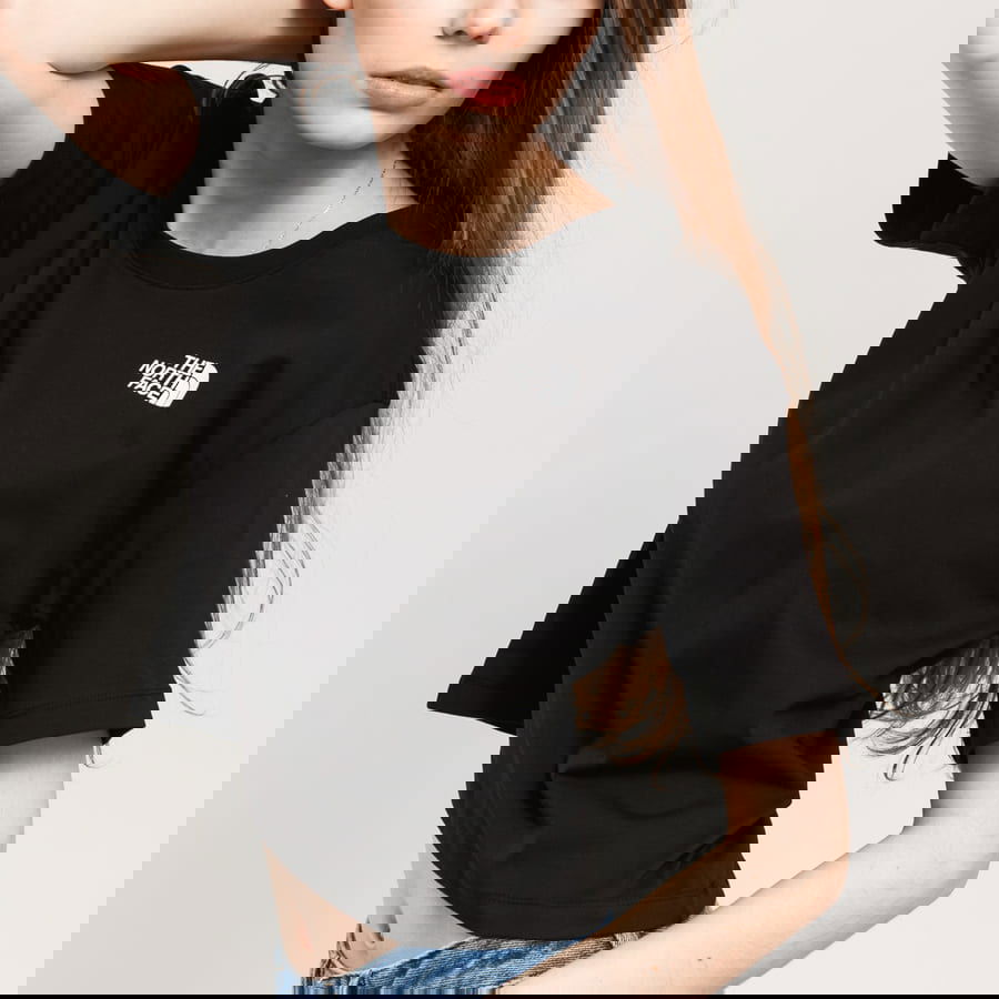 Тениска The North Face Cropped SD Tee Черно | NF0A4SYCJK31, 1