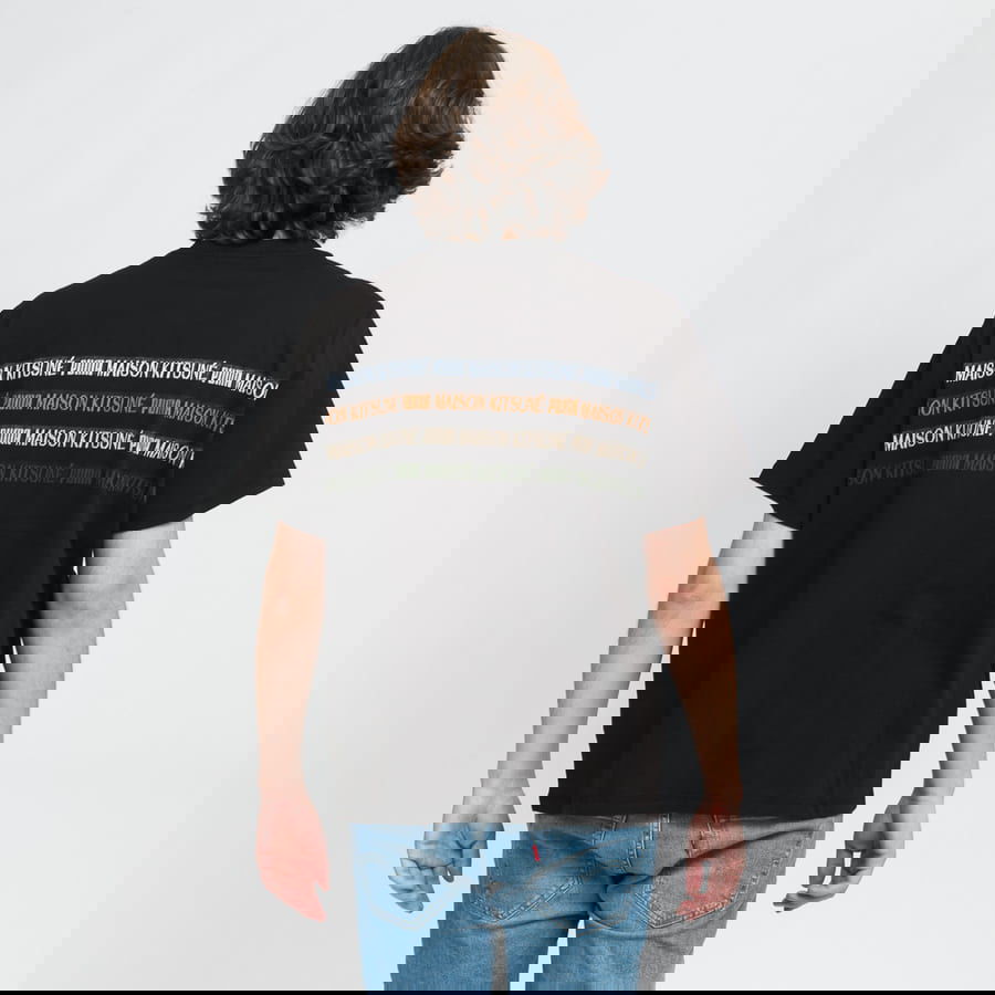Тениска Puma x Maison Kitsune Engineered Черно | 532328 01, 1