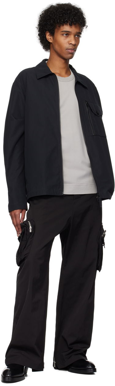 Риза Stone Island Stone Island Weatherproof Cotton Canvas Overshirt Черно | K1S15 1200007 S00F1, 4