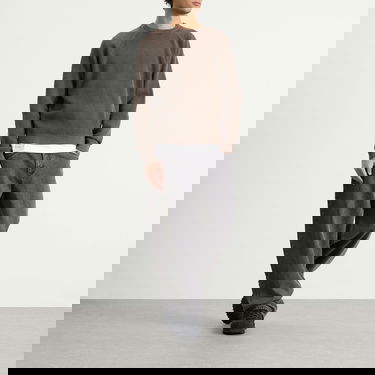 Пуловер Dime Wave Knit Sweater Кафяво | DIMEHO255BRW, 4