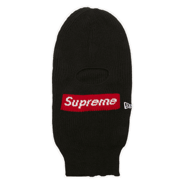 Кепки и шапки Supreme New Era x Box Logo Balaclava Черно | FW21BN58 BLACK, 0