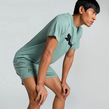 Тениска Puma Essentials Cat Tee Зелено | 525921-30, 3