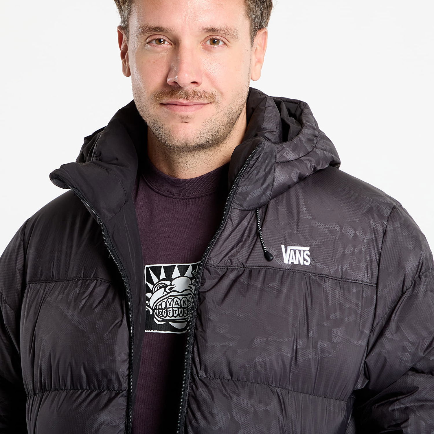 Пухо яке Vans MTE Bridgewood Reversible Puffer Jacket Черно | VN000PJ7BLK1, 1